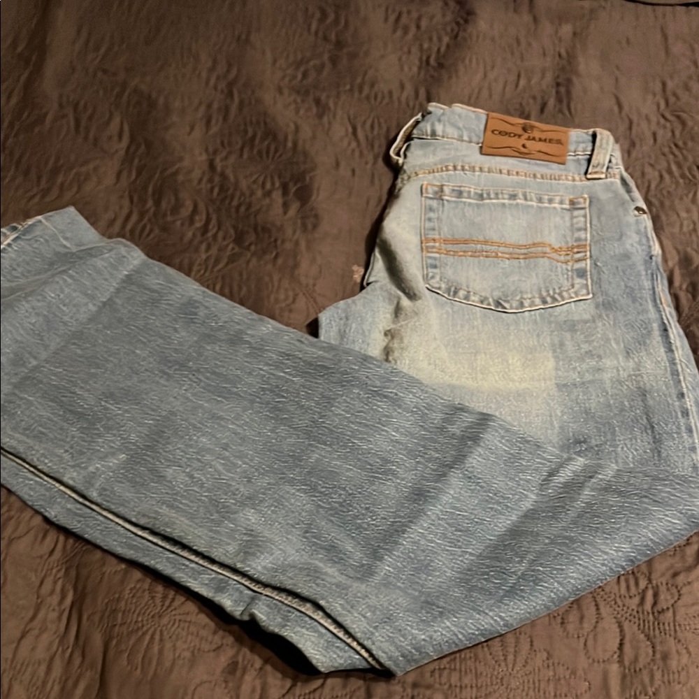 Cody James Light Blue Bootcut Men's Jeans